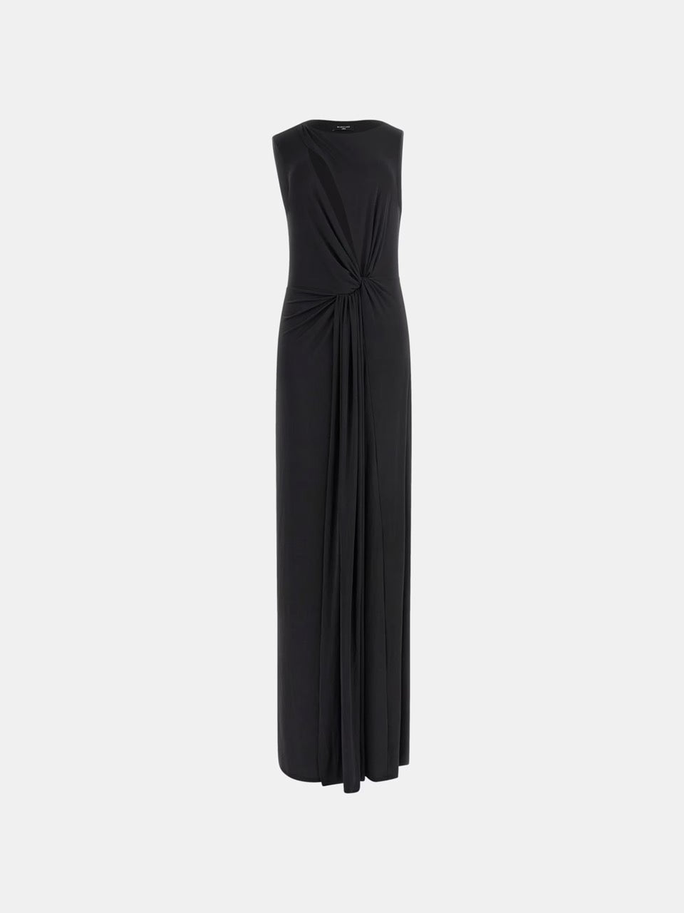 VESTIDO LARGO CON ABERTURA NEGRO DE MARCIANO BY GUESS