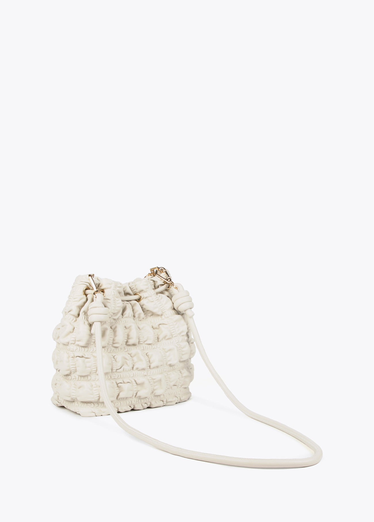 BOLSO BANDOLERA MATELASSÉE CRUDO
