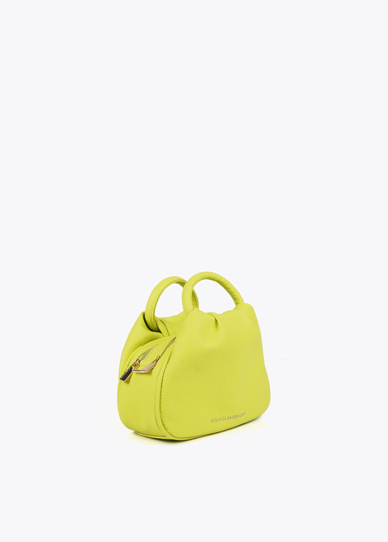 BOLSO BANDOLERA TRENZADA VERDE LIMA