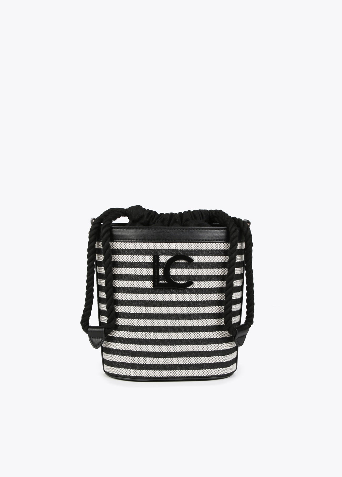 BOLSO BOMBONERA RAYAS