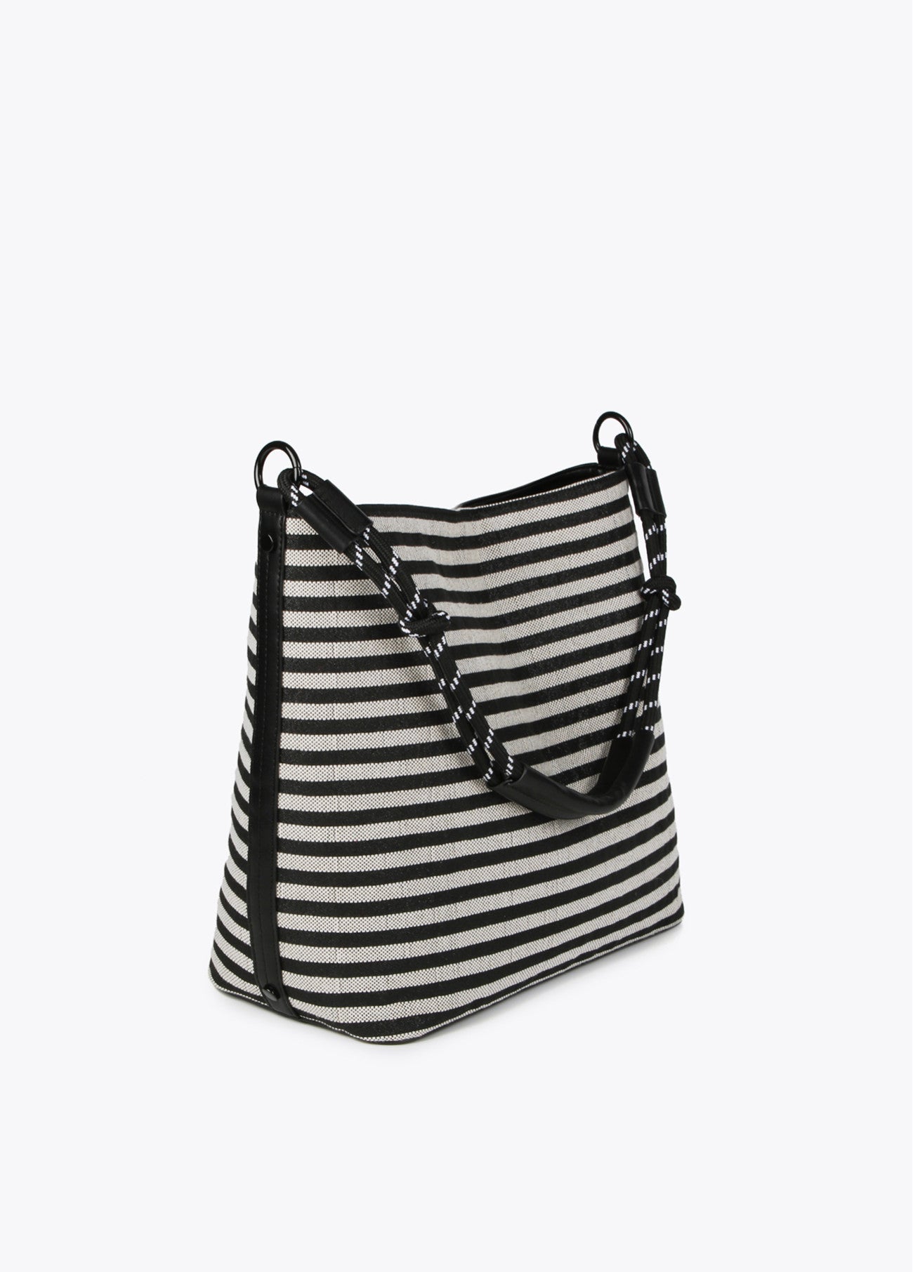 BOLSO SHOPPER RAYAS
