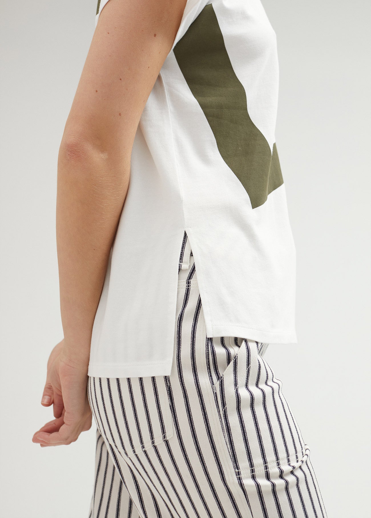 CAMISETA MANGA CORTA LOVE VERDE