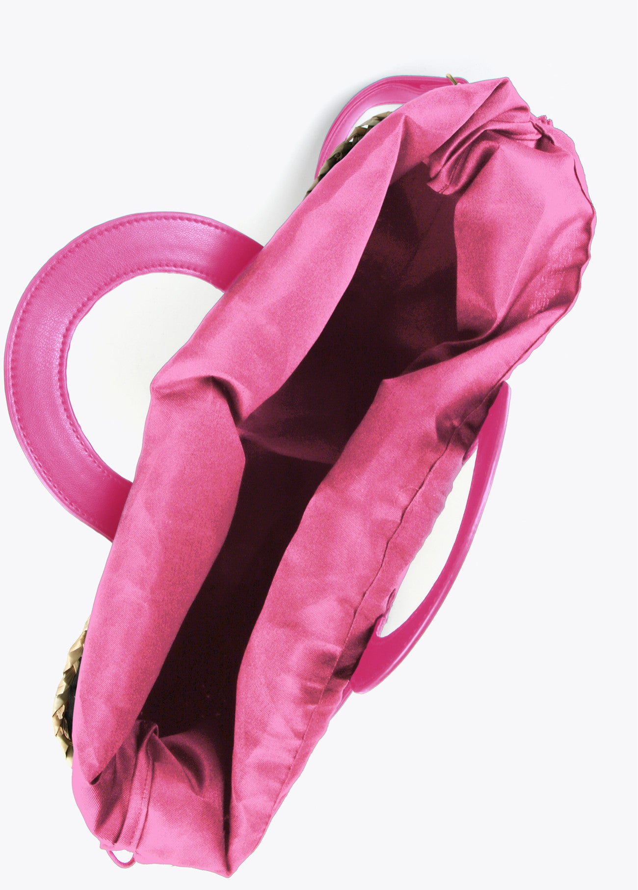 CAPAZO PEQUEÑO CON TACHUELAS ROSA