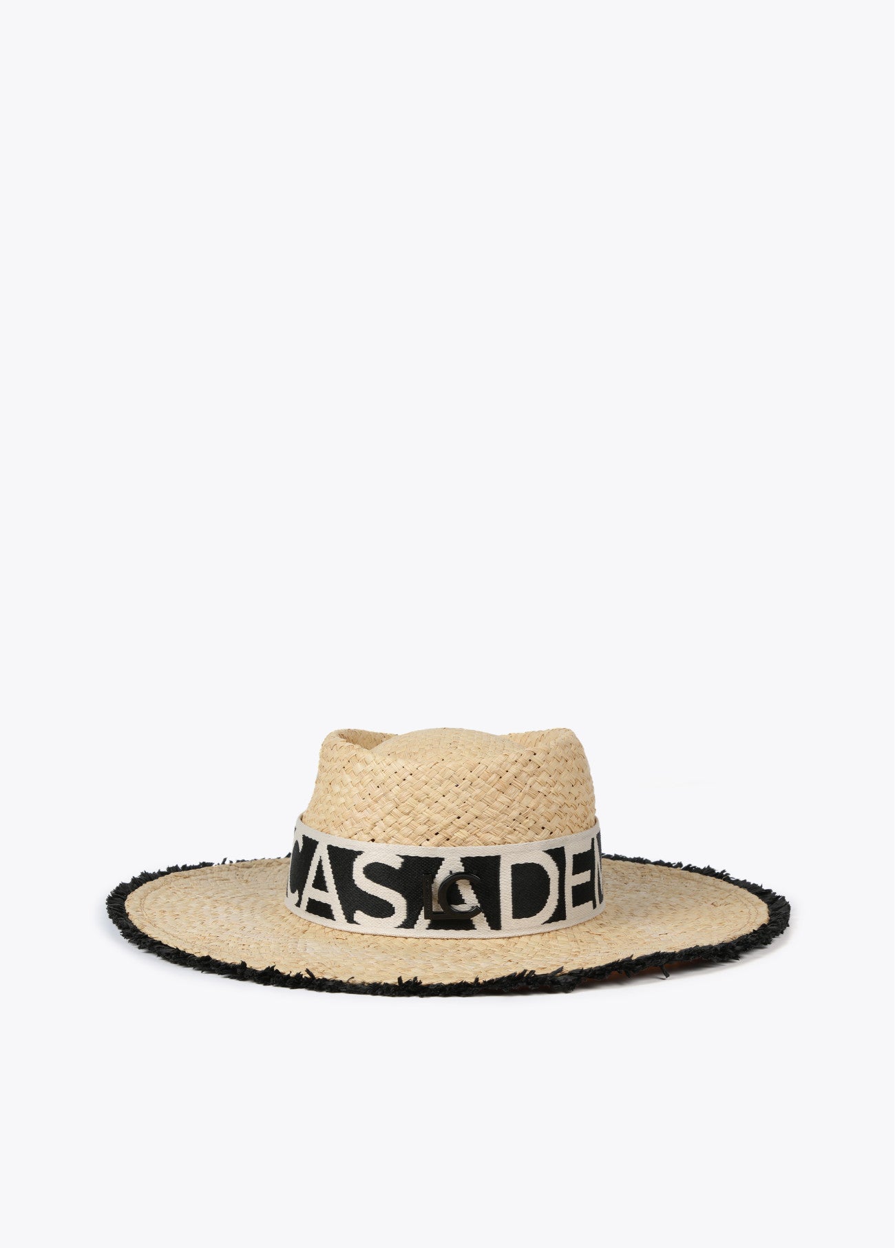 SOMBRERO EFECTO RAFIA DEFLECADO BEIGE