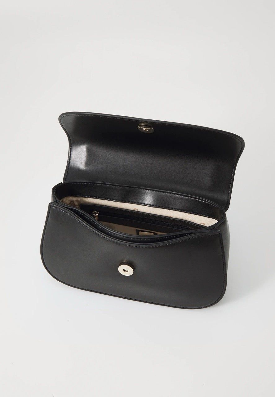 BOLSO CRUZADO GUESS DARYNA CADENA NEGRO
