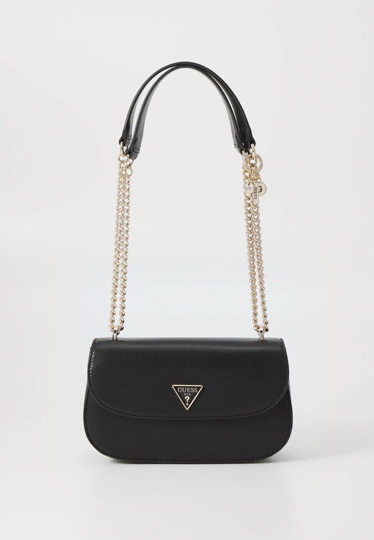 BOLSO CRUZADO GUESS DARYNA CADENA NEGRO