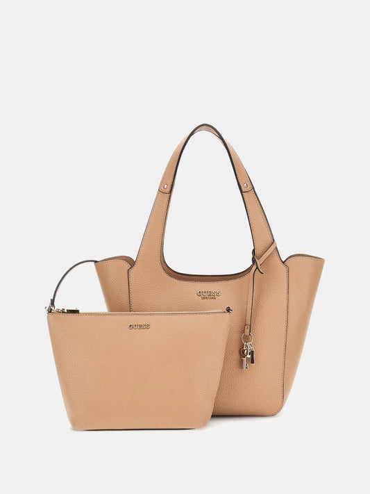 SHOPPER HELINA CON POCHETTE BEIGE GUESS