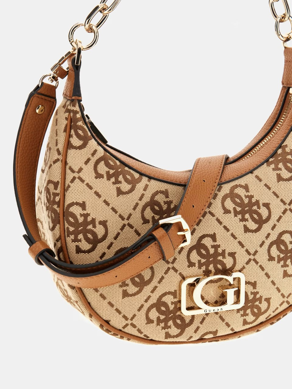 BOLSO HOBO CIRCE CON LOGOTIPO 4G GUESS