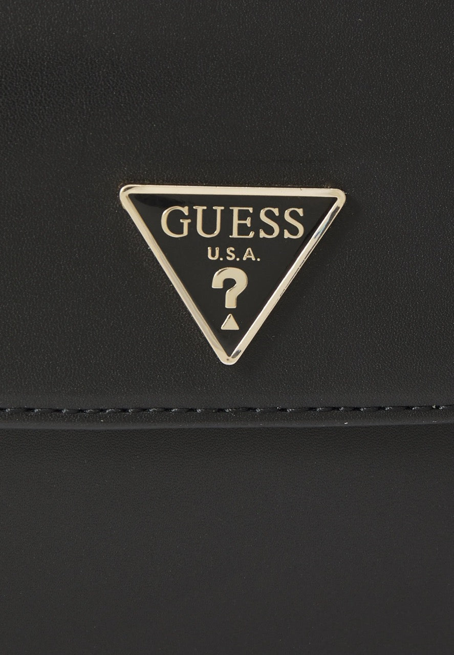 BOLSO CRUZADO GUESS DARYNA CADENA NEGRO