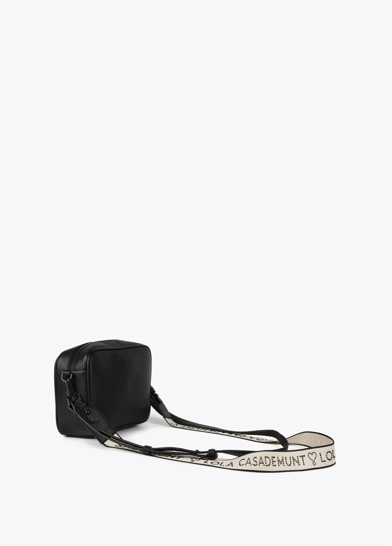 BOLSO BANDOLERA MONOGRAMA NEGRO