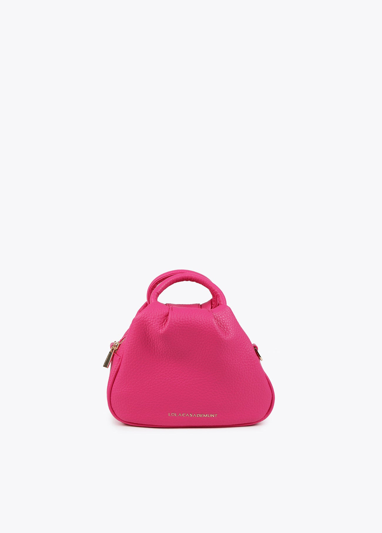 BOLSO BANDOLERA TRENZADA FUCSIA