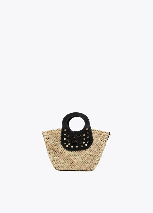 CAPAZO PEQUEÑO CON TACHUELAS NEGRO