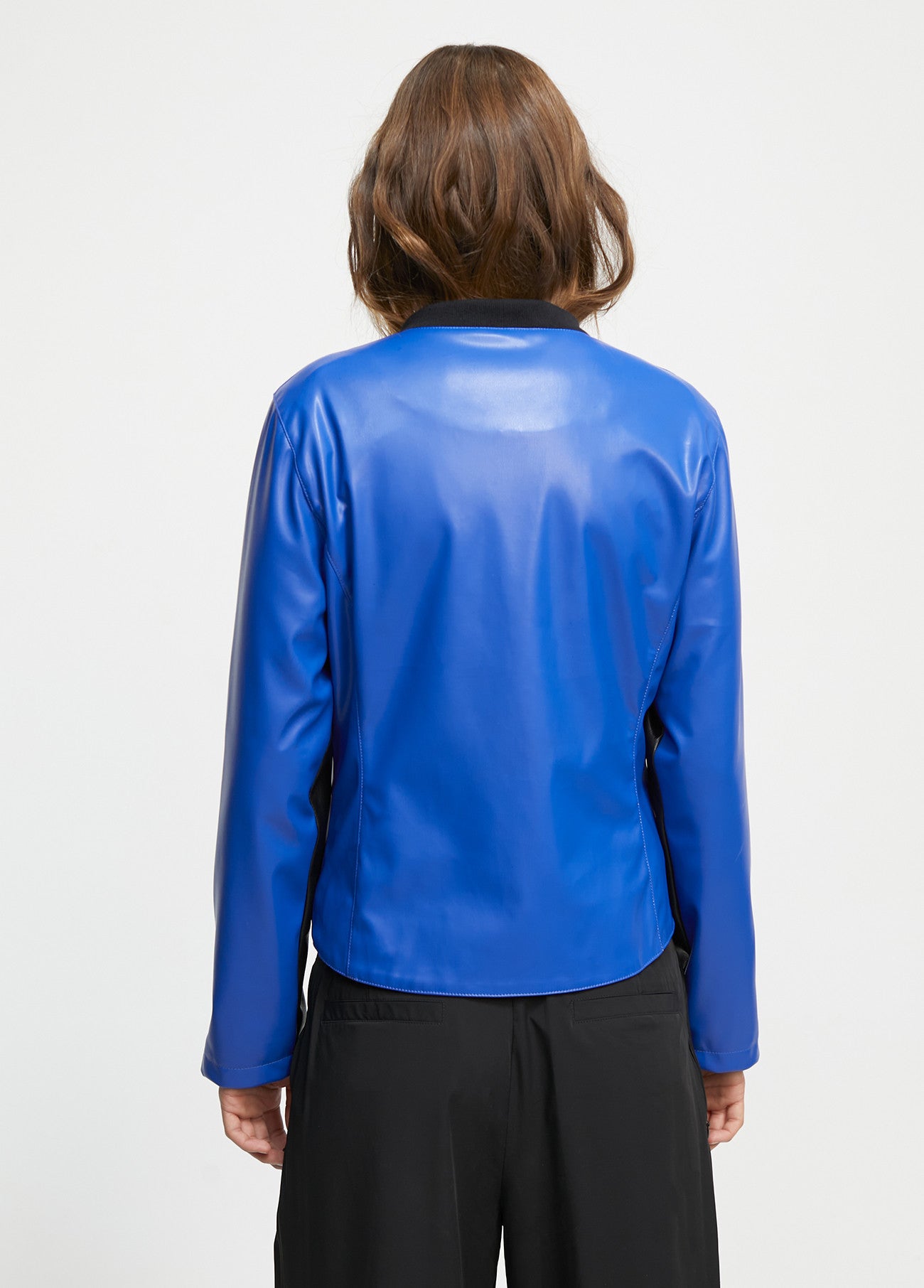 CAZADORA BIKER TRICOLOR