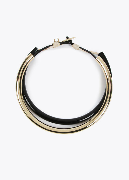 COLLAR BICOLOR DOBLE GARGANTILLA