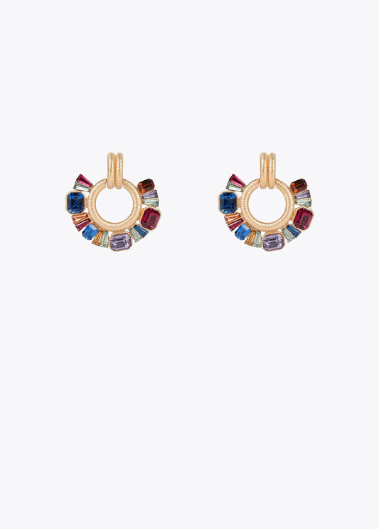 PENDIENTES JOYA DE ARO FRONTAL