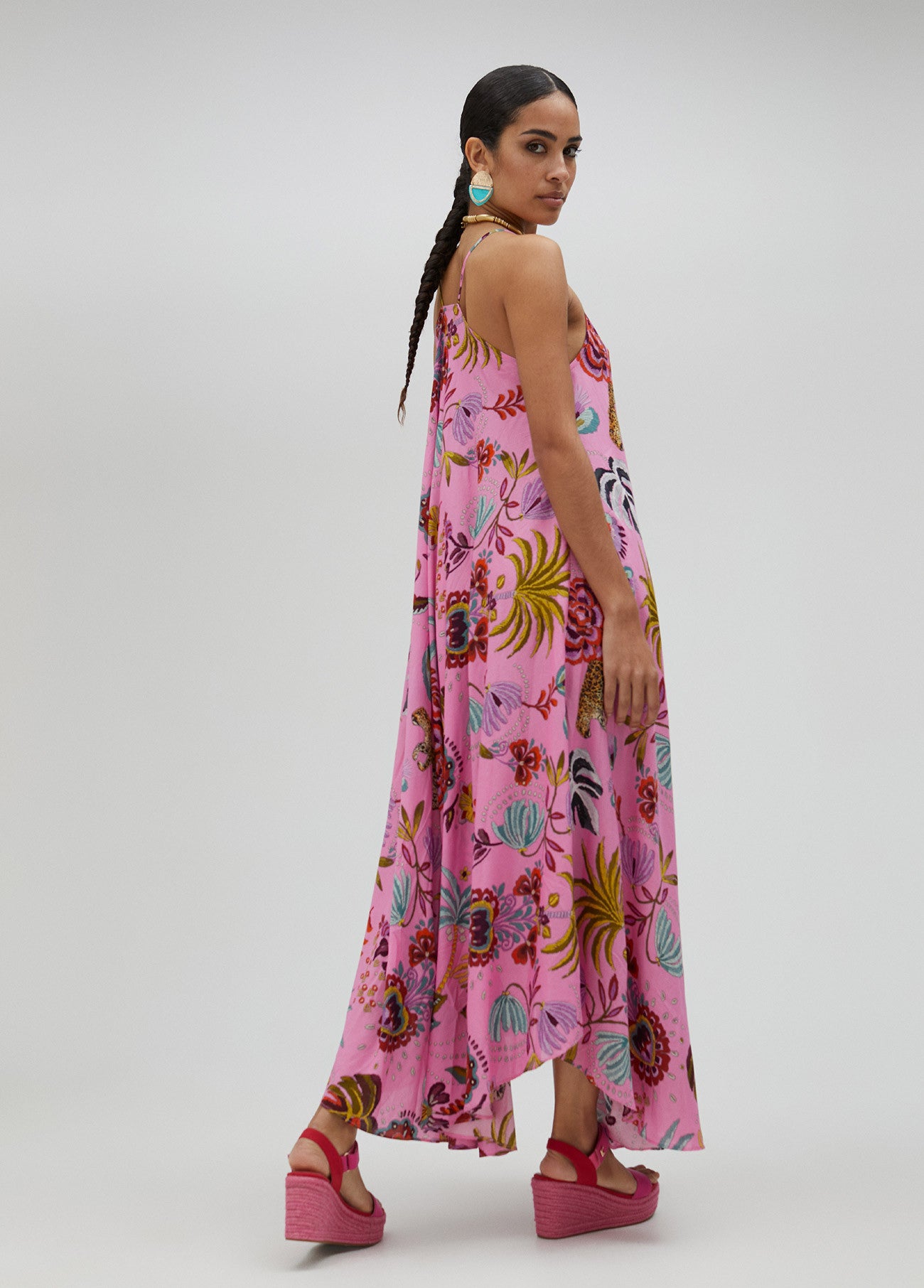 VESTIDO WILLIAMS LARGO ESTAMPADO