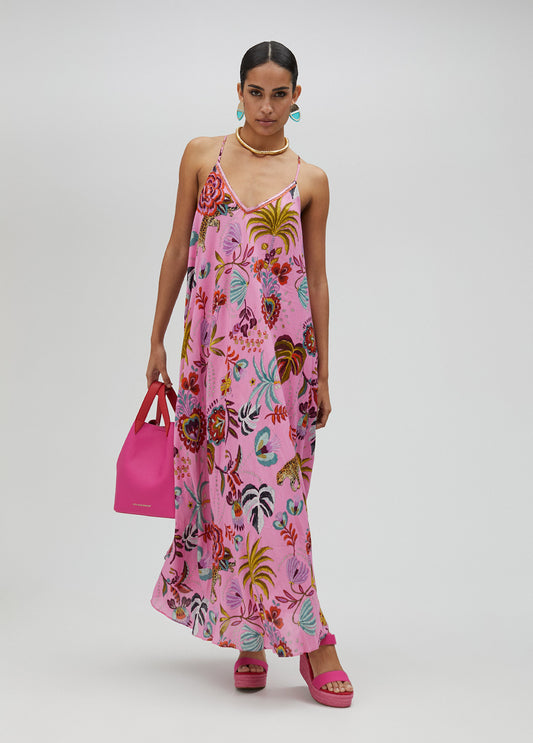 VESTIDO WILLIAMS LARGO ESTAMPADO