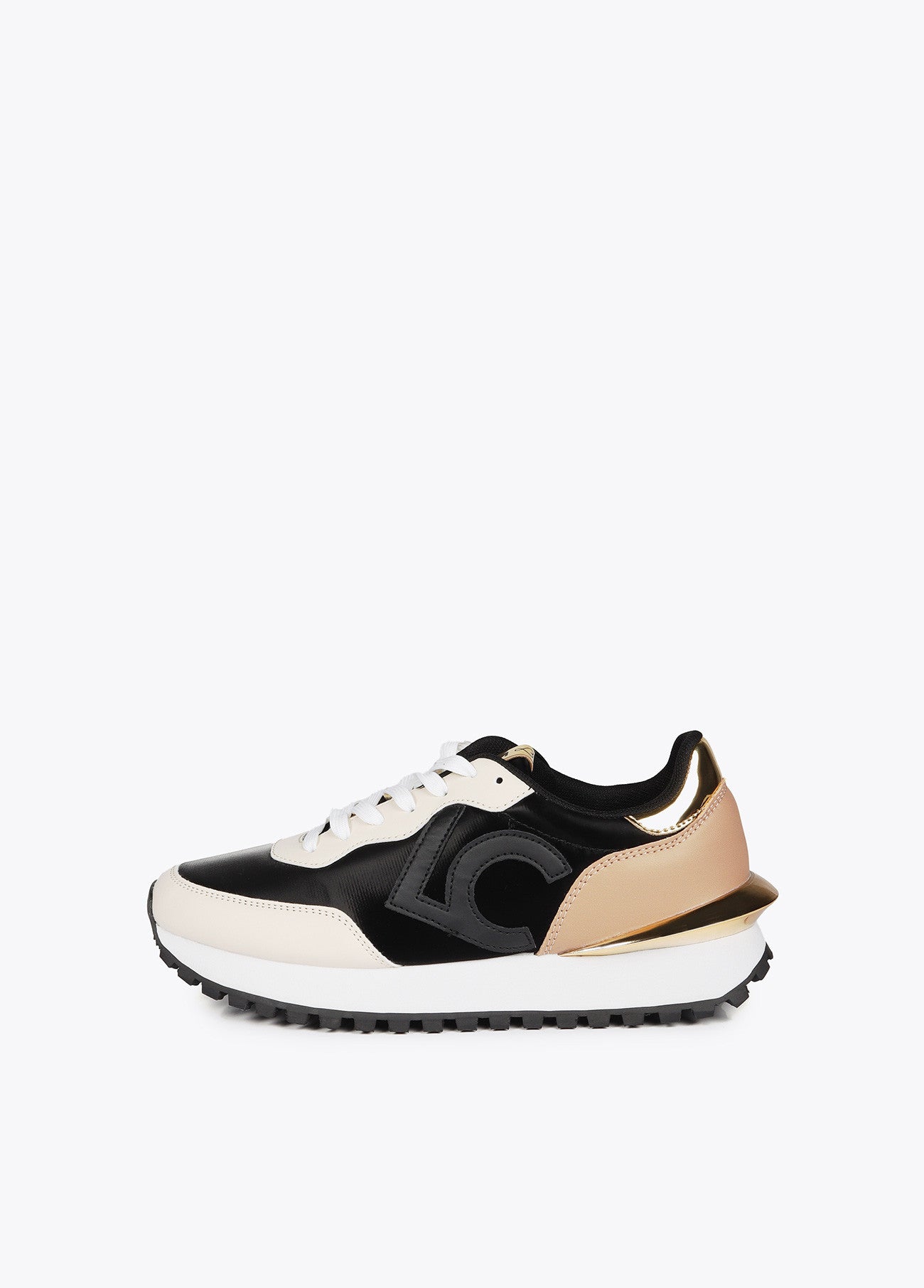 ZAPATILLAS DEPORTIVAS DETALLES DORADOS